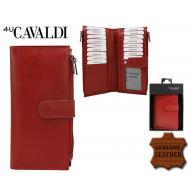 Naiste rahakott 1362-CGNL RED, CAVALDI 4U, Nahast rahakotid